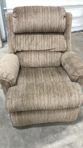 Brown Plush Recliner