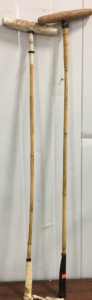 (2) 46” Wooden Polo Sticks