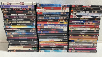 (64) Assorted DVD Movies