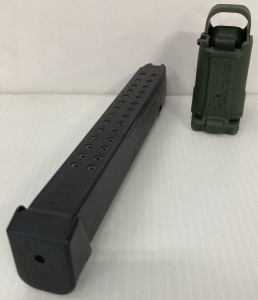 Glock 31 Round 9mm Magazine And UpLula 9mm-45 ACP Pistol Mag Loader & Unloader