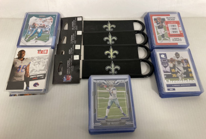 NFL Collector Cards And Bottle Openers