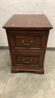 31”x21” 2 Drawer End Table