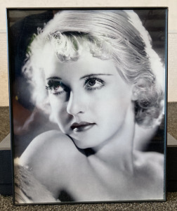 Framed 8&rdquo;x10&rdquo; Bette Davis Art