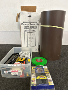 Small Tools & Partial Roll of Trim Sheet