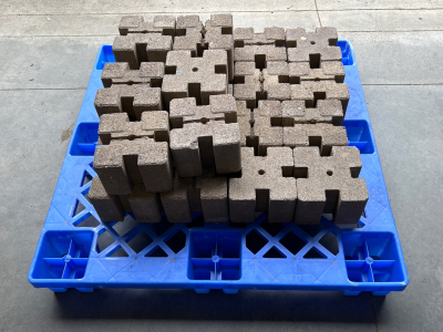 Pallet with Approximately 22 Concrete Blocks