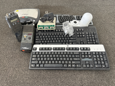 (3) Keyboards, CB Transceivers, PUR Faucet Filter and More
