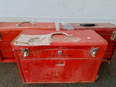 3 Heavy Duty Tool Boxes
