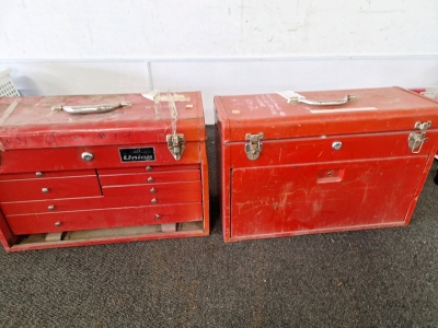 2 Heavy Duty Tool Boxes