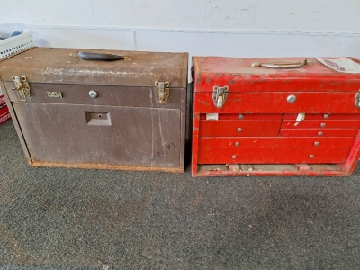 2 Heavy Duty Tool Boxes