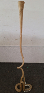 31" H Hand Blown Glass Vase