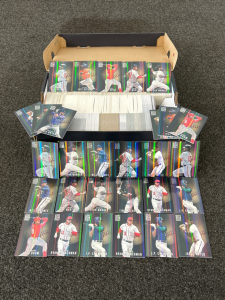 Box of Sports Cards