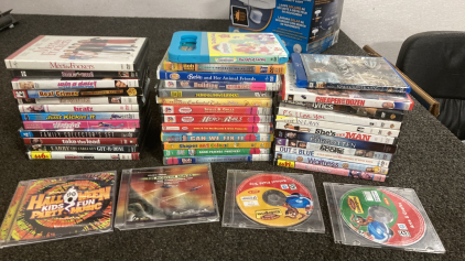 36 DVDs And 4 CDs