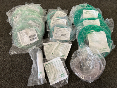 NEW Oxygen Tubing, Cannulas, Connectors and Water Trap