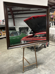 Large Beautiful Mirror with Metal Display Easel