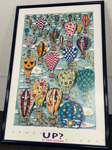 &ldquo;Which Way is Up?&rdquo; By James Rizzi Framed Print