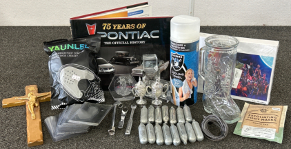 CO2 Cartridges, Avengers Puzzle, Card Sleeves, Pontiac Book, and More