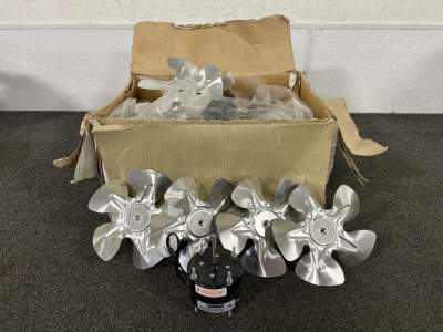 Box of 3.3” Fans Blades and Motor