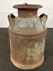 Vintage 24” Tall Milk Can