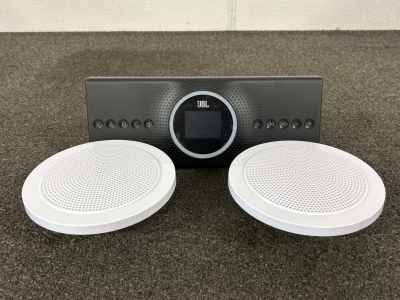JBL- Aura RV Stereo System and Pair of 6-1/2&rdquo; RV Speakers Please Inspect
