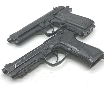 (2) Air Soft Pistols 45 Auto Replica Design