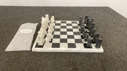 Stone Chess Board Set