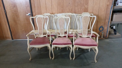 Vintage/Antique Table Set with Leaves and 6 Chairs