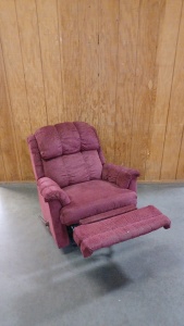 Red Reclining Lounge Chair
