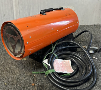 Orange Portable Propane Heater