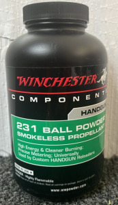 Winchester Components Handgun 231 Ball Powder Smokeless