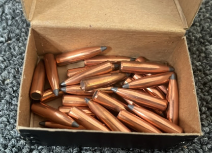 30 Nosler 25 Cal. 120 GR. Spitzer