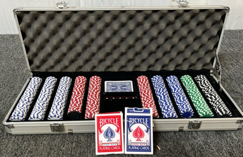 Poker Set w/ Hard Case