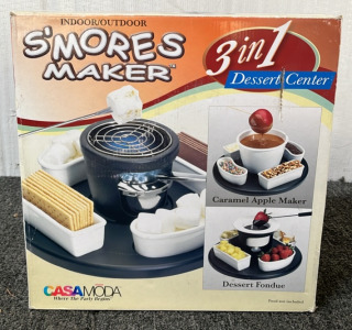 S’More Maker 3 in 1 Dessert Center