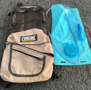 Tan CamelBak Mule Backpack