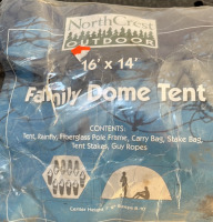 NorthCrest Outdoor 16’ x 14’ Family Dome Tent - 2