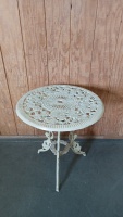 Round Metal Patio Table