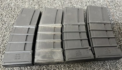 (4) 30 Round M-16 or AR-15 Mags