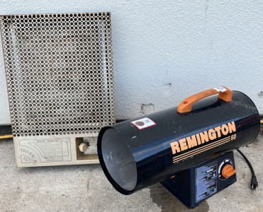 (2) Heaters Therm-X and Remington Electric Heater
