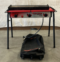 Portable Big Gas Grill III 3 Burner Range Propane Grill