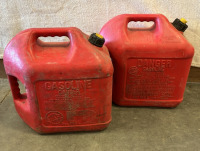 (4) Gas Cans 5Gal, 2Gal, and 1Gal - 2