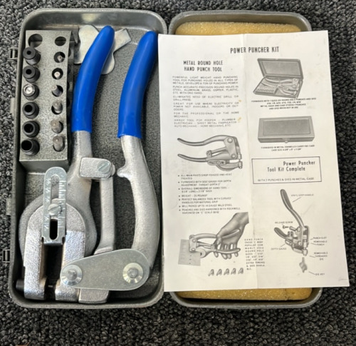 Lustre Line Metal Hole Punching Tool Kit