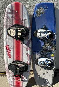 (2) Wake Boards Hydro Slide and Hyperlit