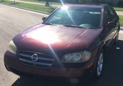 BANK OWNED 2003 NISSAN MAXIMA-