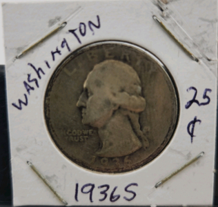 1936 S Washington Quarter