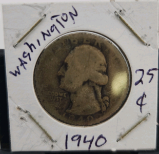 1940 Washington Quarter