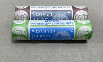 (1) Roll Of 2005 Nickels, Liberty Profile On Front, Ocean In View Of The Joy On Rear… (1) Roll Of 2005 Nickels, Liberty profile On Front, Buffalo On Rear