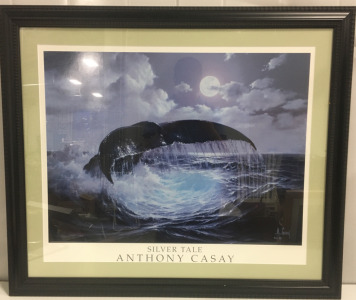 Framed Silver Tale - Anthony Case 37&rdquo; x 31.5&rdquo;