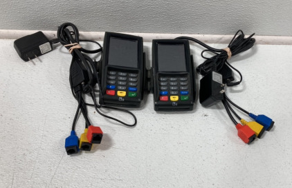 (2) Pax S300 Credit/Debit Machine With Power Supplies