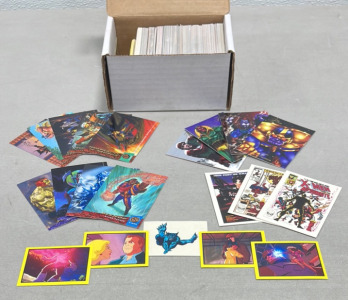 (1) 150+ 1994 Fleer Ultra, Flair X-Men, 1991 Marvel First Covers + Card Collection