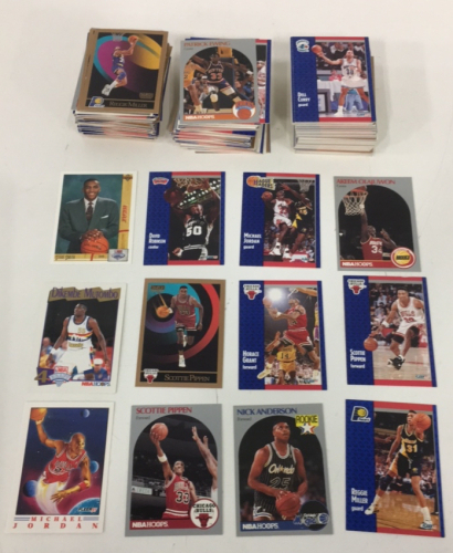 (100+) 1990-93 Fleer, NBA Hoops, Upper Deck NBA Basketball Cards Including Several Michael Jordan Cards!!