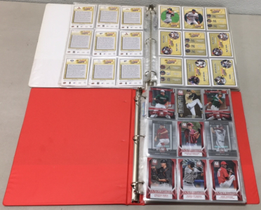 (1) Binder Of (250) 2008 Upper Deck Baseball Heroes Baseball Cards (1) Binder Of (250) 1993 to 2013 Donruss Baseball Cards